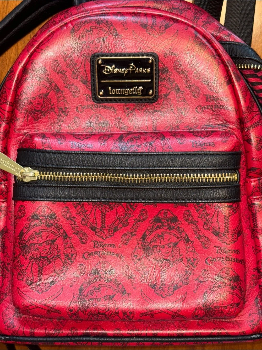 Disney Parks Loungefly Pirates Of The Caribbean Mini Backpack